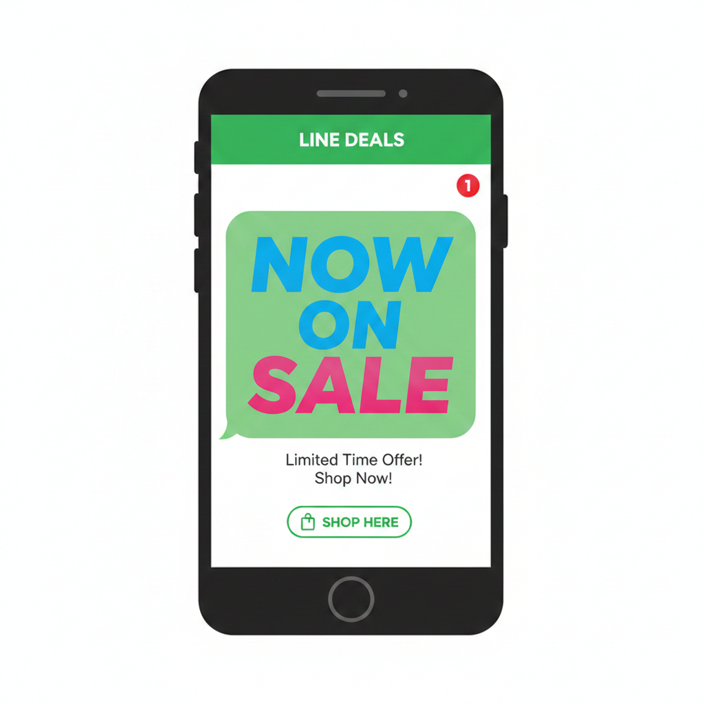 LINE配信を活用する