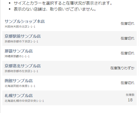 「一つにまとめて表示」をチェックした場合